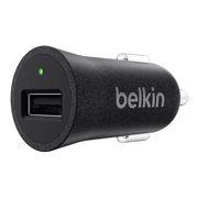 Изображение товара Автомобильное зарядное устройство Belkin 1xUSB 2.4А Black Metallic
