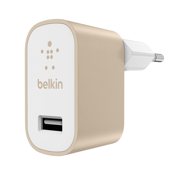 фото Сетевое зарядное устройство belkin 1xusb gold