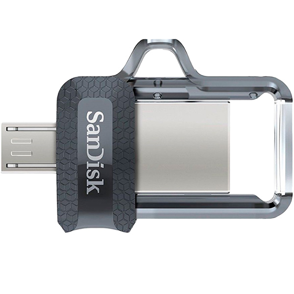 Изображение товара Флеш-диск OTG SanDisk 64GB Ultra Dual + microUSB (SDDD3-064G-G46)