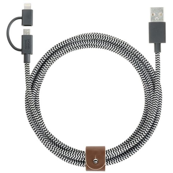 фото Кабель для ipod, iphone, ipad native union belt-kv-ul-zeb