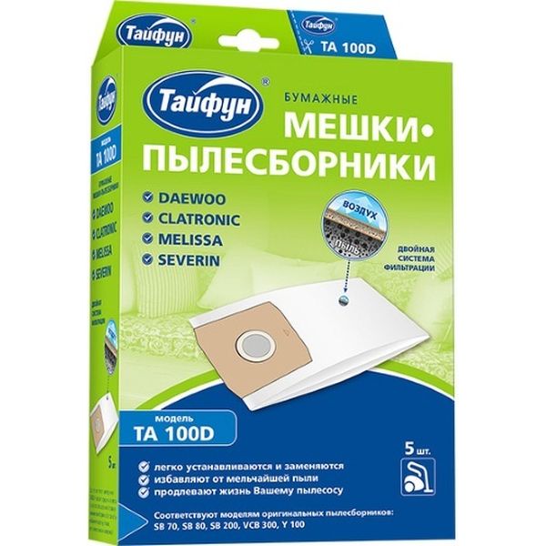 Изображение товара Фильтр для пылесоса Тайфун TA100D (391923)