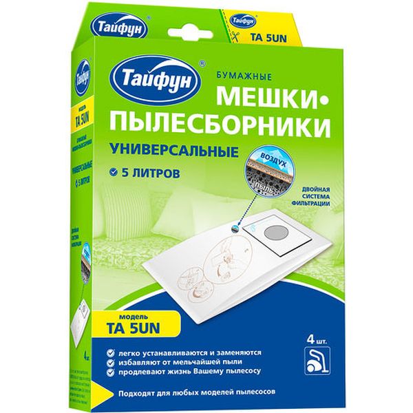 Изображение товара Фильтр для пылесоса Тайфун TA 5UN (392050)
