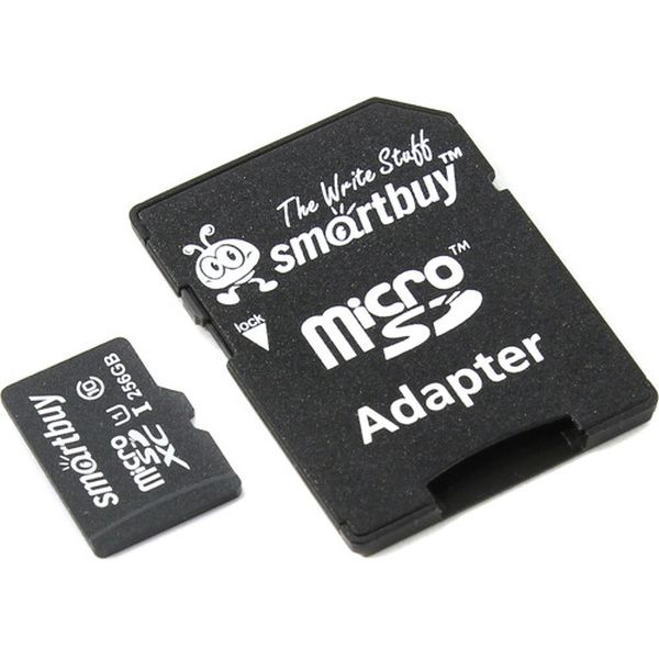 Smartbuy 256GB Class 10 UHS-1 SD-адапт. (SB256GBSDCL10-01)