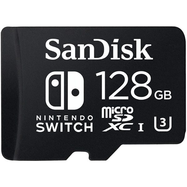 Carte mémoire MSD SWITCH 128GO 100MB/S pour console Nintendo Switch SANDISK  à Prix Carrefour