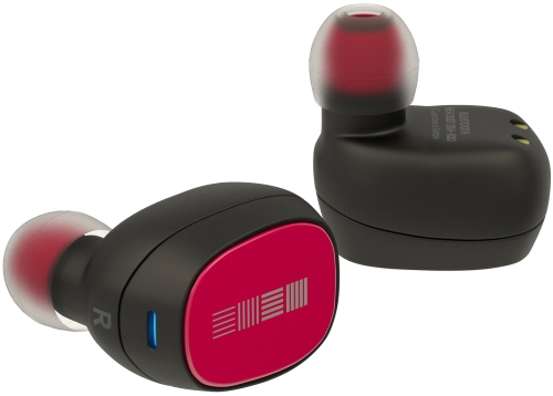 Изображение товара Наушники True Wireless InterStep SBH-520 TWS Black-Red