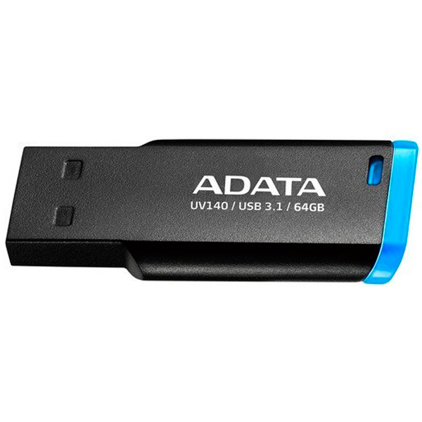 фото Флеш-диск adata 64gb uv140 blue black