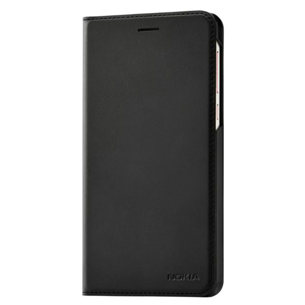 Изображение товара Чехол Nokia Leather Flip Cover для 6.1 (CP-308 Black)