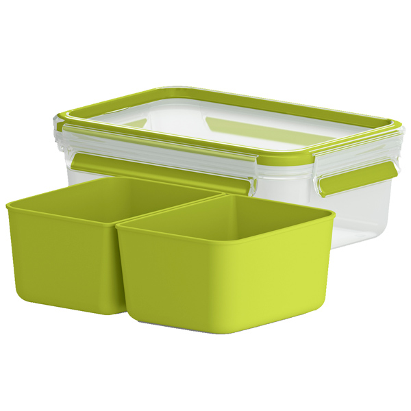 Изображение товара Контейнер для продуктов Tefal MasterSeal TO GO со вставкой 1л (K3100512)