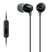 Изображение товара Наушники внутриканальные Sony MDR-EX14AP Black