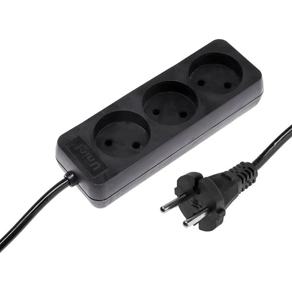 Изображение товара Удлинитель Uniel S-CD3-7 черный
