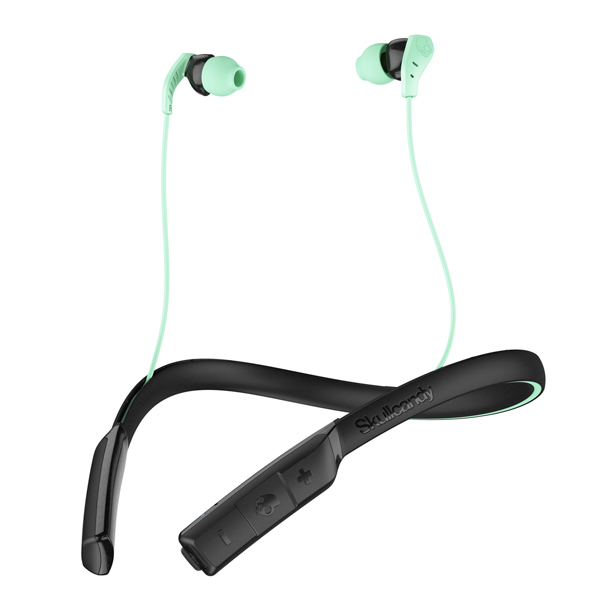 фото Спортивные наушники bluetooth skullcandy method wireless black/mint