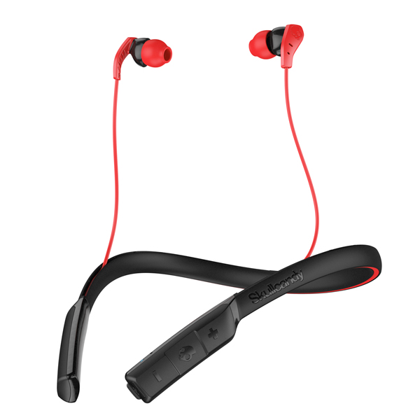 фото Спортивные наушники bluetooth skullcandy method wireless black/red