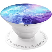 Изображение товара Кольцо-держатель для телефона Popsockets Monkeyhead Galaxy Light Blue (101747)