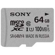 Изображение товара Карта памяти MicroSD Sony 64GB (SR-64MY4A)