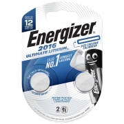 Изображение товара Батарея Energizer Ultimate Lithium CR2016 BP2 (E301319500)