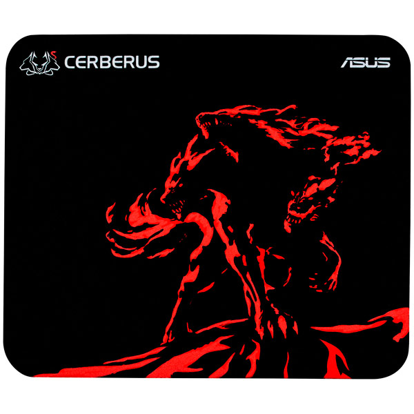 фото Игровой коврик asus cerberus mat/mini/red (90yh01c3-bdua00)