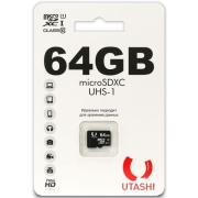 Изображение товара Карта памяти MicroSD Utashi UT64GBSDCL10-00