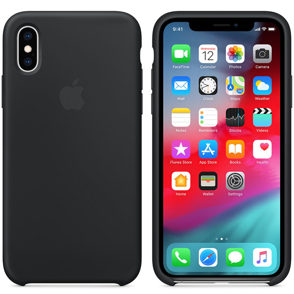 Изображение товара Чехол Apple iPhone XS Max Silicone Case Black