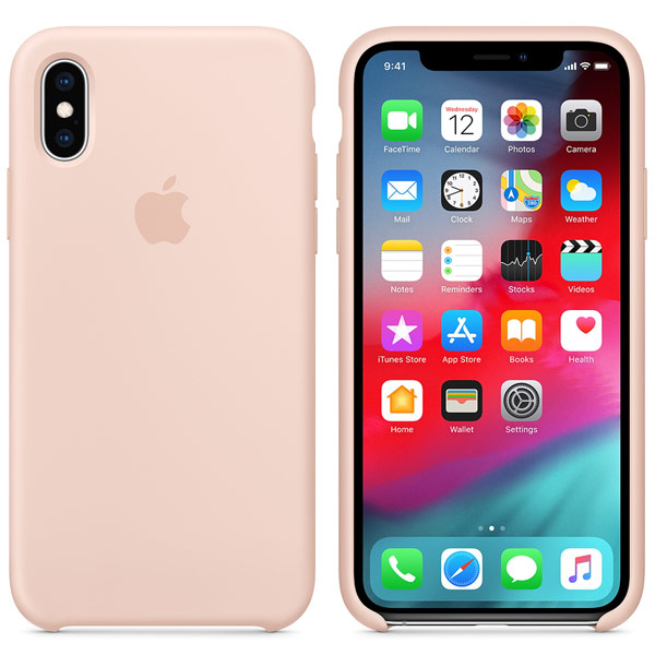 Изображение товара Чехол Apple iPhone XS Max Silicone Case Pink Sand