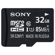 Изображение товара Карта памяти MicroSD Sony 32GB UHS-I с адаптером (SR-32MY1A/T)
