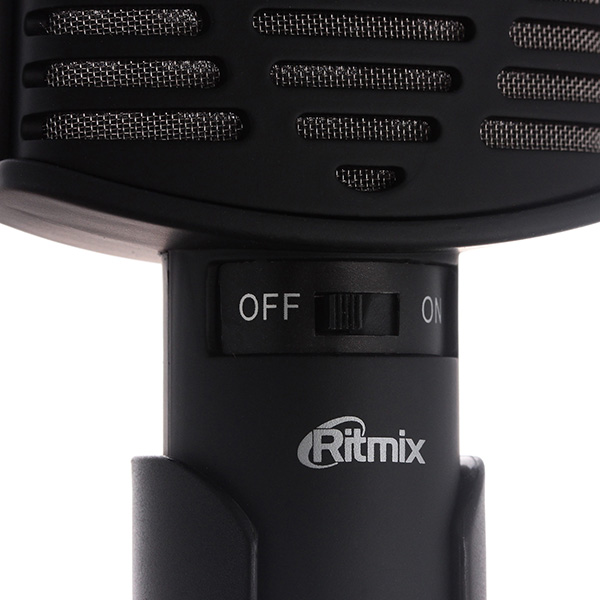 Микрофон для компьютера ritmix rdm 125 black обзор