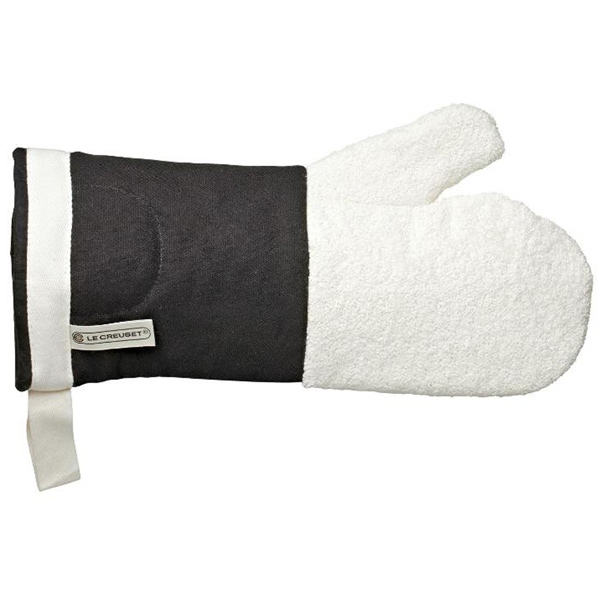 le creuset oven gloves black