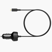 Изображение товара Автомобильное зарядное устройство для Apple Anker PowerDrive 2 Elite w/Lightning Connector, Black