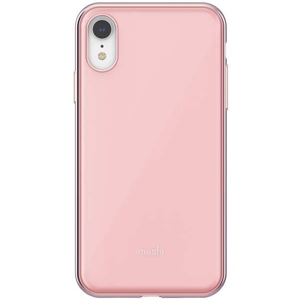 фото Чехол moshi iglaze for iphone xr taupe pink