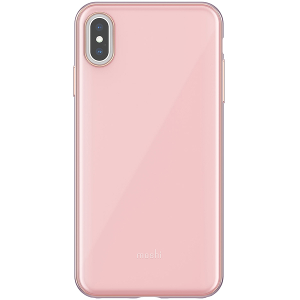 фото Чехол moshi iglaze for iphone xs max taupe pink