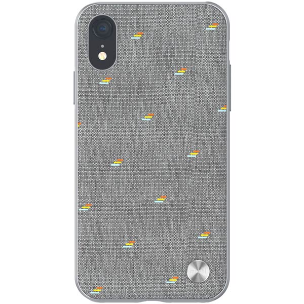 фото Чехол для iphone moshi vesta for iphone xr gray