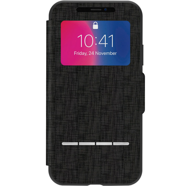 фото Чехол moshi sensecover для iphone x/xs metro black