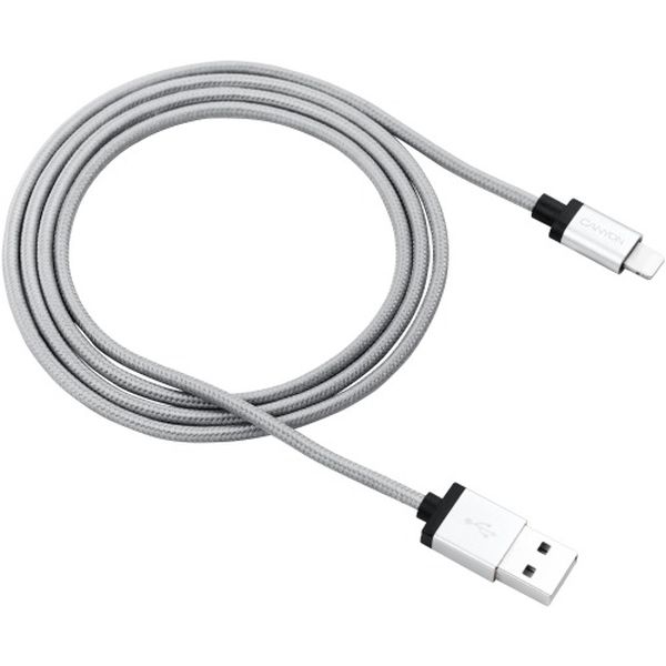 Canyon Lightning/USB2.0 MFI 1m Grey (CNS-MFIC3DG)