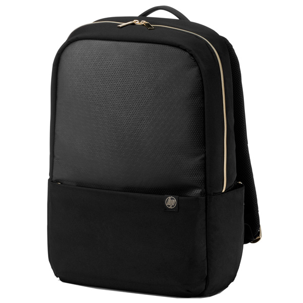 Black and shop gold laptop backpack