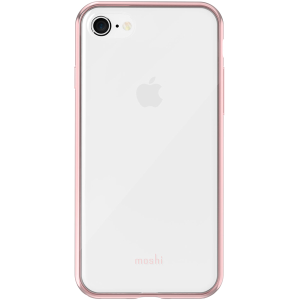 фото Чехол для iphone moshi vitros для iphone 7/8 clear pink