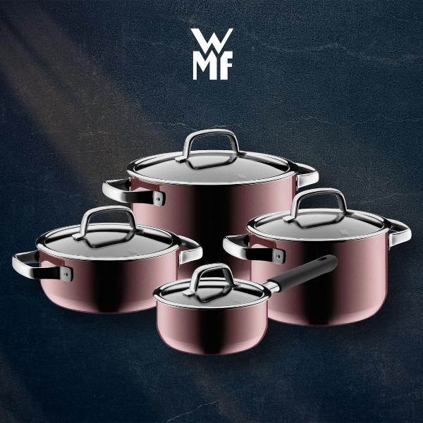 Изображение товара Набор кастрюль WMF FUSIONTEC Rose Quartz 4 предмета 0514895290
