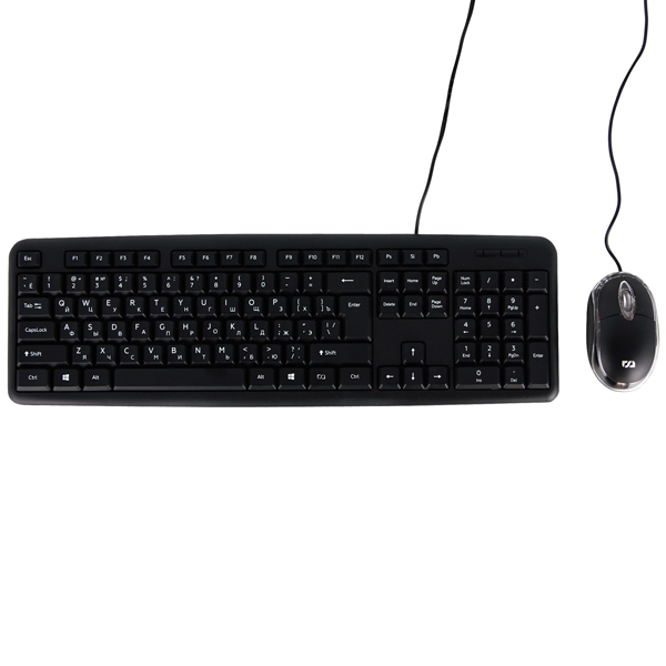 Комплект клавиатура+мышь RSQ RSQ-CBWD-001 - отзывы покупателей, владельцев в интернет магазине М.Видео - Ярославль - Ярославль