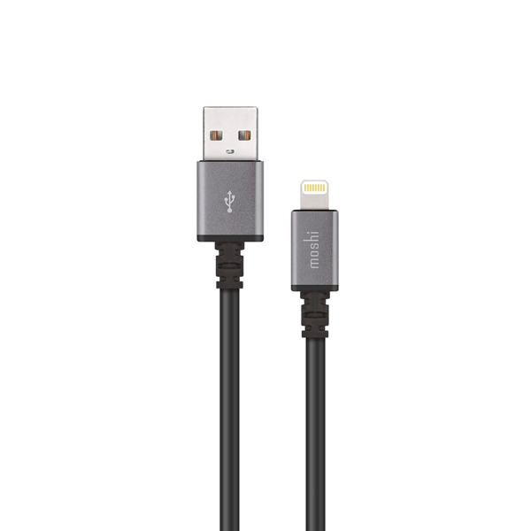 Кабель для iPod, iPhone, iPad Moshi USB with Lightning 3м Black (99MO023046)