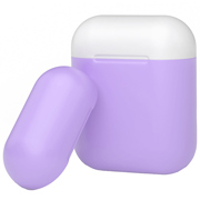 Изображение товара Чехол для AirPods Deppa лавандовый/белый