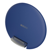 Изображение товара Беспроводное зарядное устройство InterStep QI + СЗУ QuickCharge 10W Dark Blue