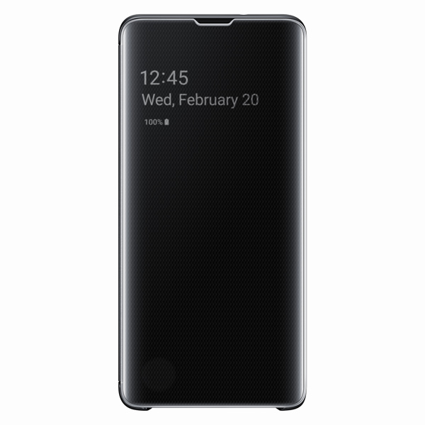 Купить Чехол Samsung Clear View Cover для Galaxy S10, Black в каталоге интернет магазина М.Видео по выгодной цене с доставкой, отзывы, фотографии - Москва