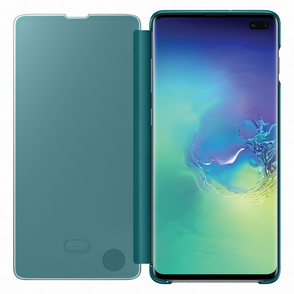 Изображение товара Чехол Samsung Clear View Cover для Galaxy S10+, Green