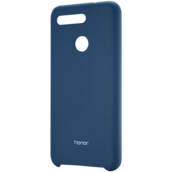 Honor magic 6 pro чехол. Чехол Honor view 20 Blue. Накладка для Honor view 20 - Honor Silicon Case 51992808 синий [силикон/TPU]. Чехол на Хуавей синий. Чехол для Honor 20 view Prada.