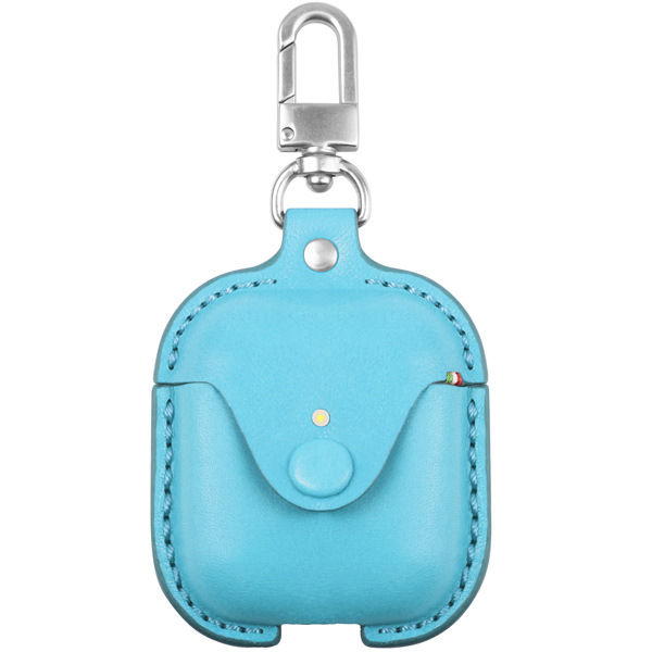 фото Аксессуар для airpods cozistyle leather case airpods sky blue (clcpo008)