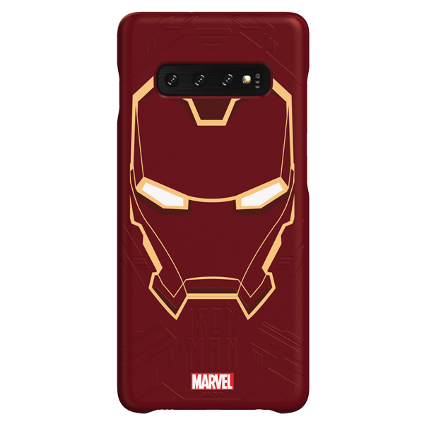 фото Чехол samsung iron man для galaxy s10+, red