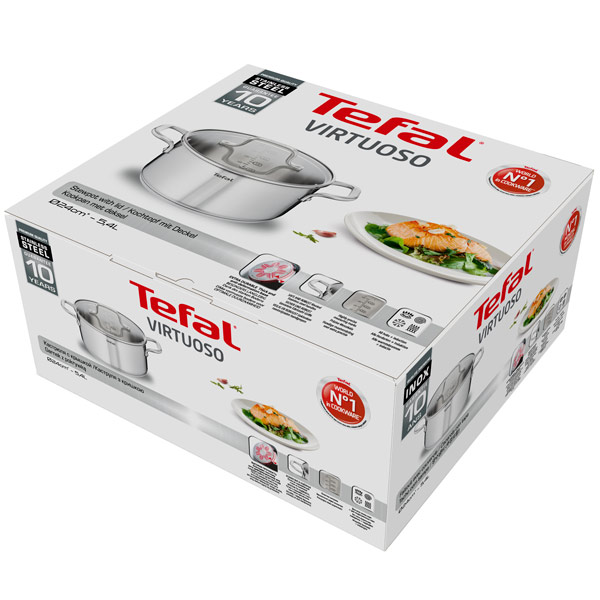 Кастрюля Tefal купить в интернет-магазине Мвидео в Москве, Спб — Кастрюли для кухни