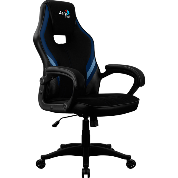 Игровое кресло aerocool aero 1 alpha black blue