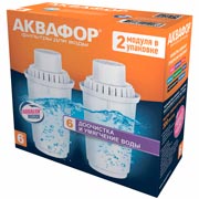 Изображение товара Картридж к фильтру для очистки воды Аквафор В6 2шт