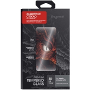 Изображение товара Защитное стекло InterStep iPhone 11/XR, 3D, Dragontrail, черная рамка
