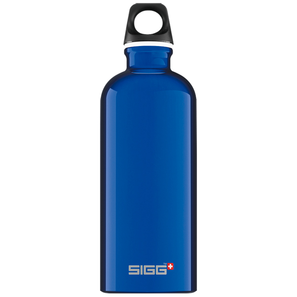 фото Бутылка для воды sigg traveller 600мл dark blue (7523.30)