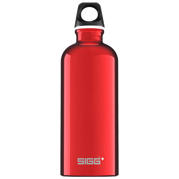 фото Бутылка для воды sigg traveller 600мл red (8326.30)